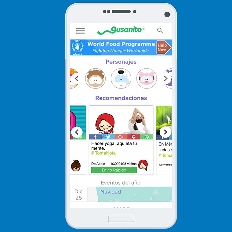 Gusanito App Móvil