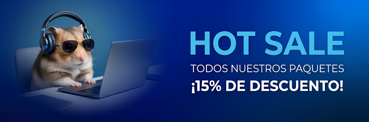 Hot Sale — 15% de descuento en todos nuestros paquetes de diseño web