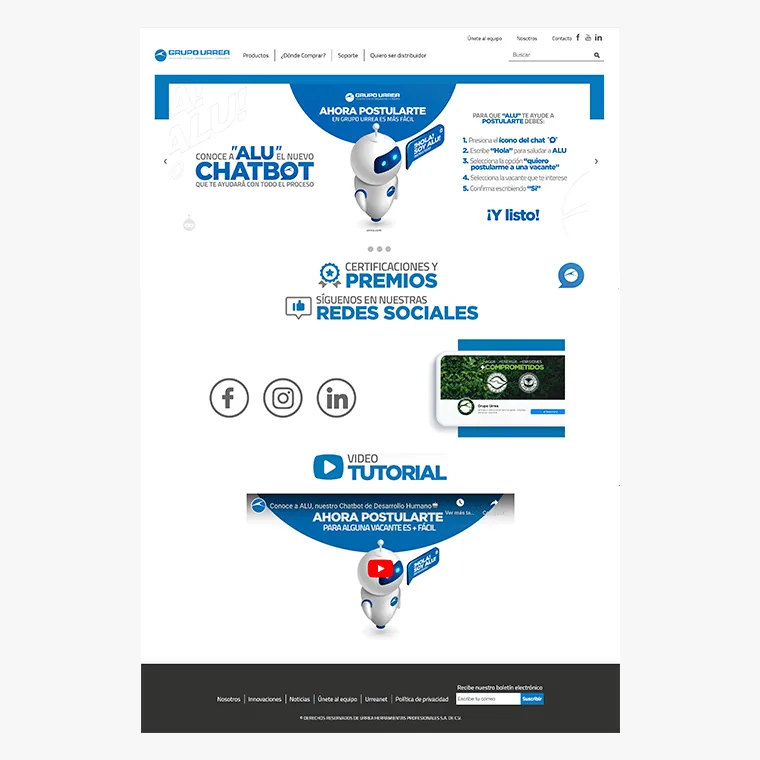 Grupo Urrea — Únete al equipo